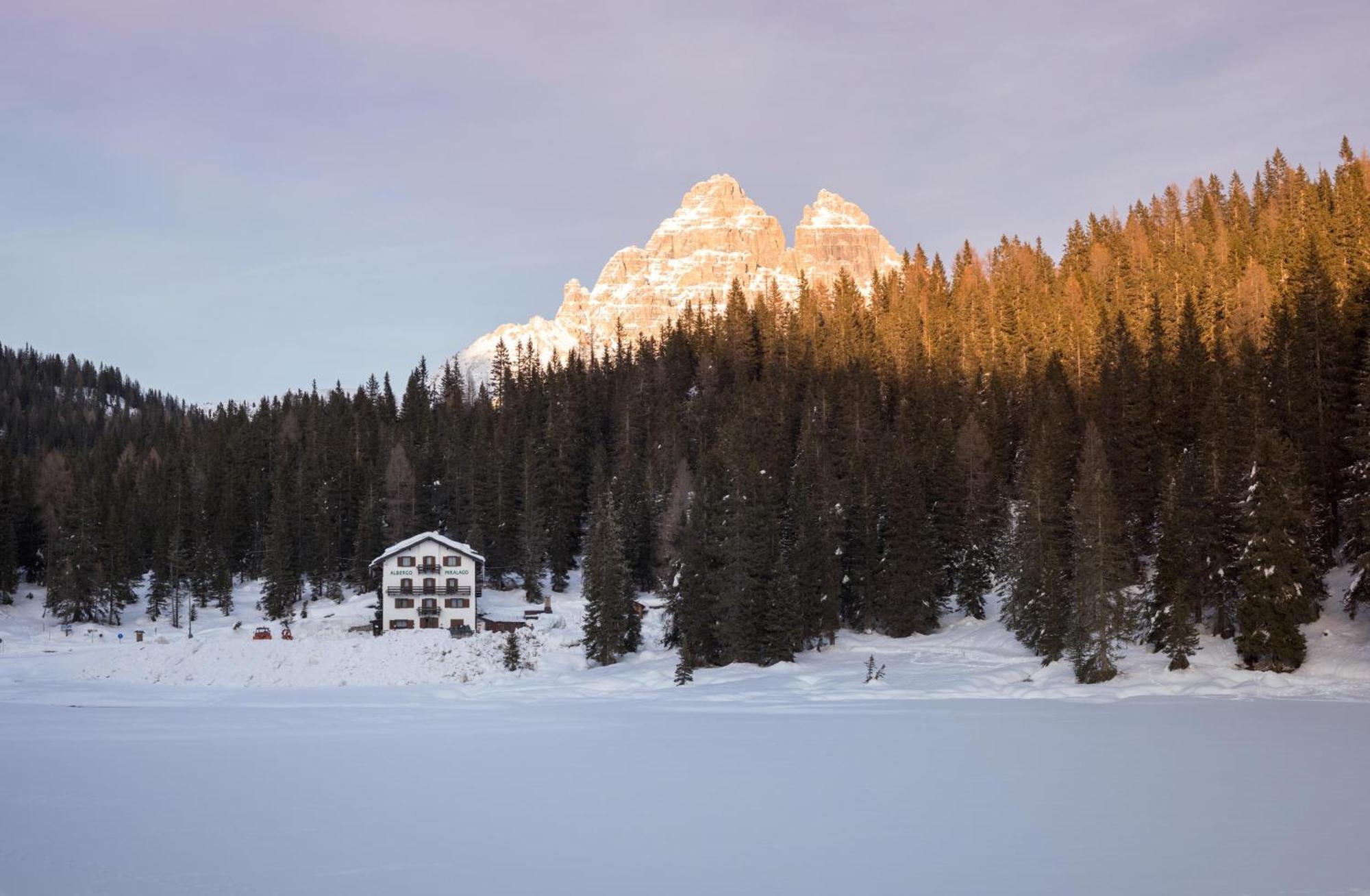 Hotel Miralago Misurina Bagian luar foto