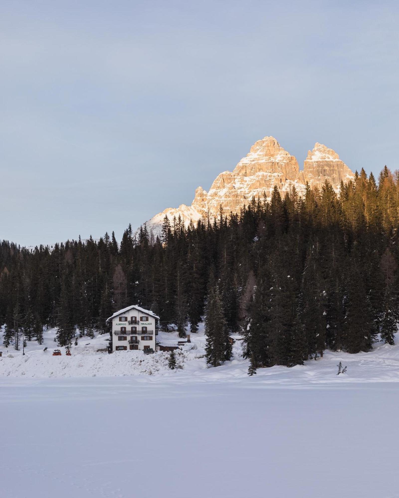 Hotel Miralago Misurina Bagian luar foto